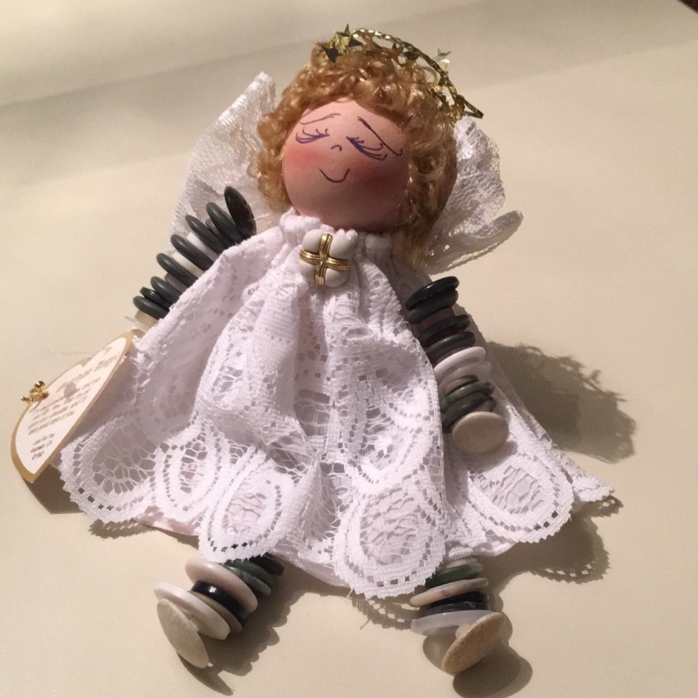 Button Dollie Guardian Angel